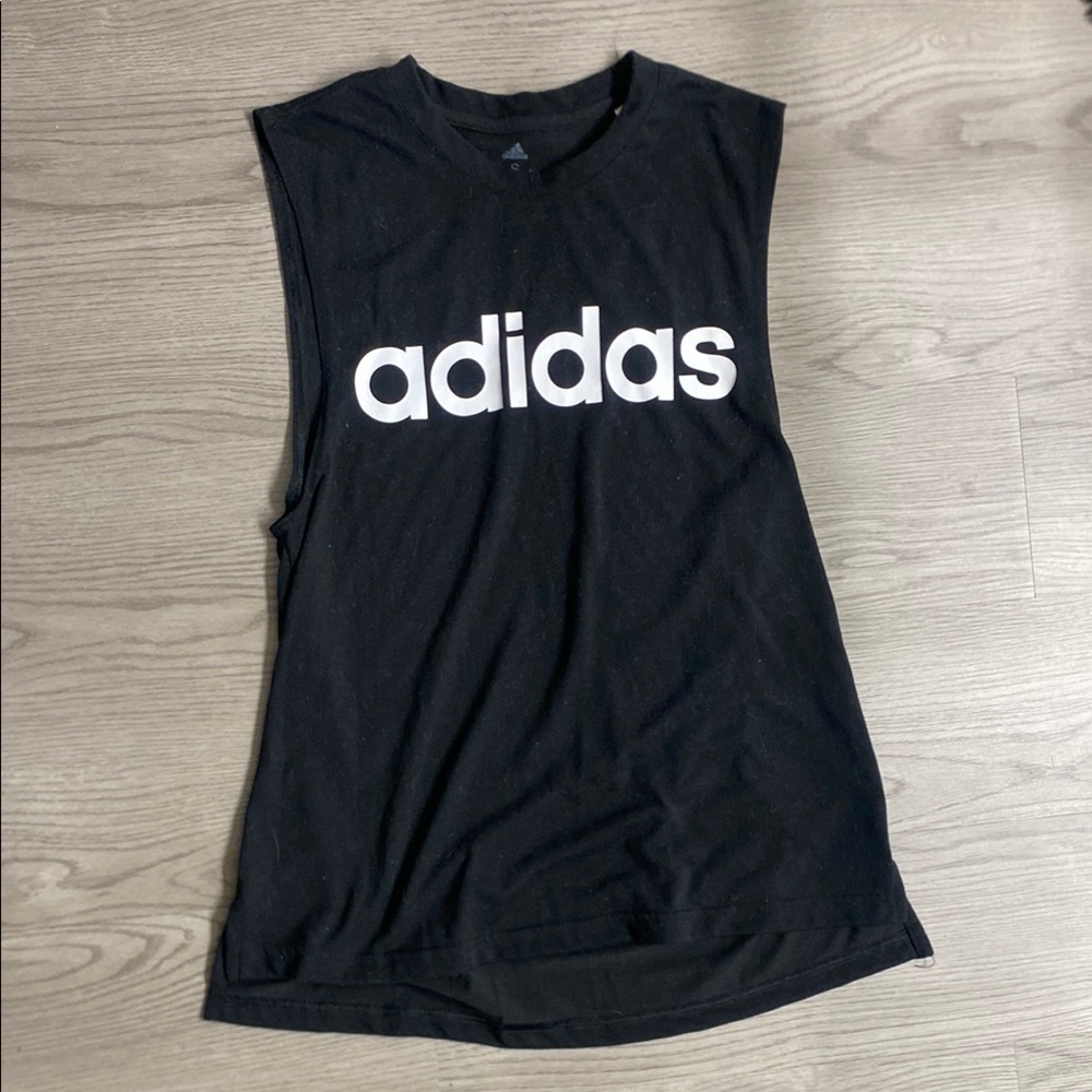 Adidas Women's Black Sleeveless Top